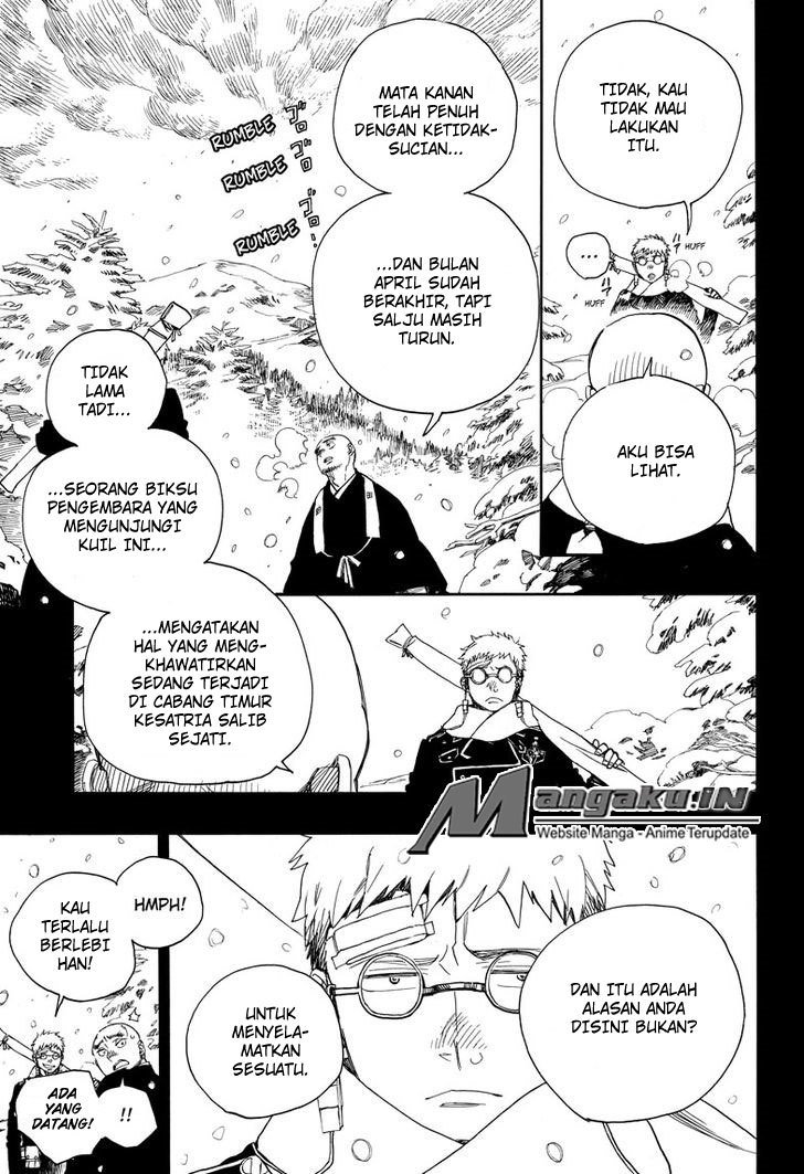 Ao no Exorcist — Chapter 108, halaman 27