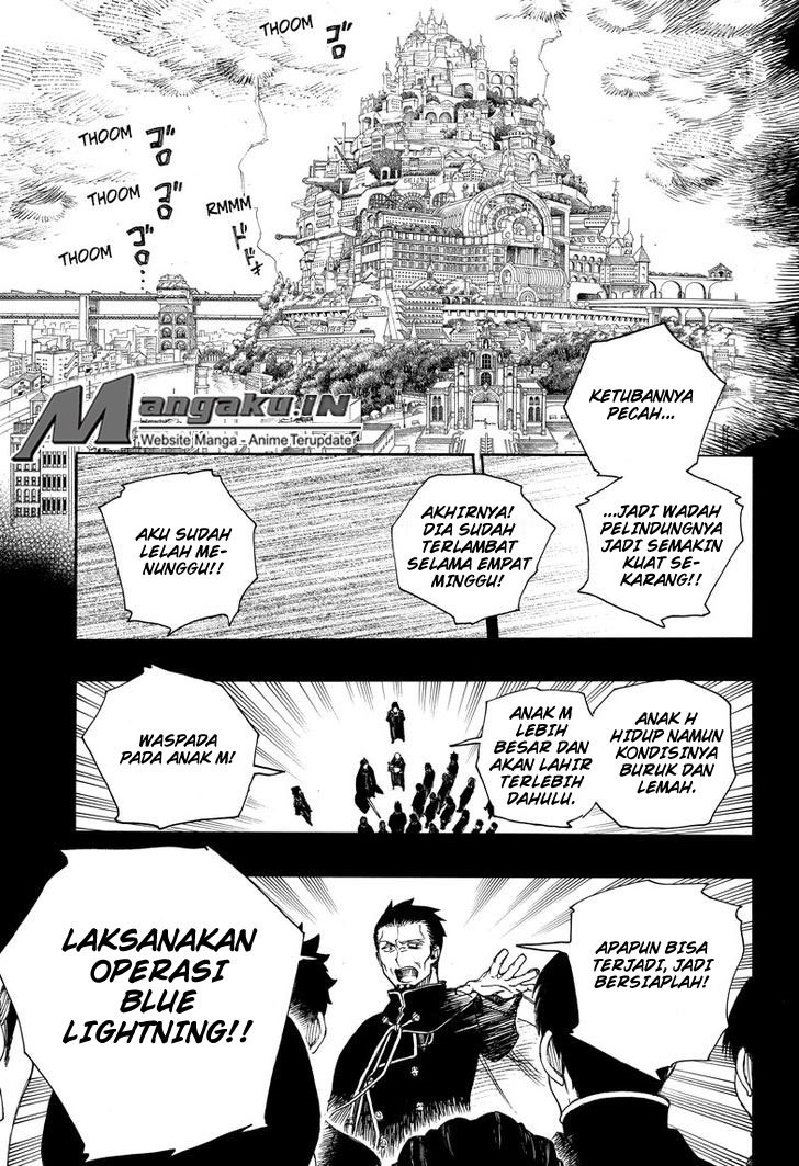 Ao no Exorcist — Chapter 108, halaman 33