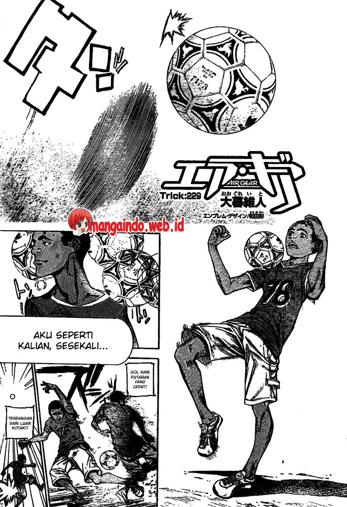 Air Gear — Chapter 229, halaman 1