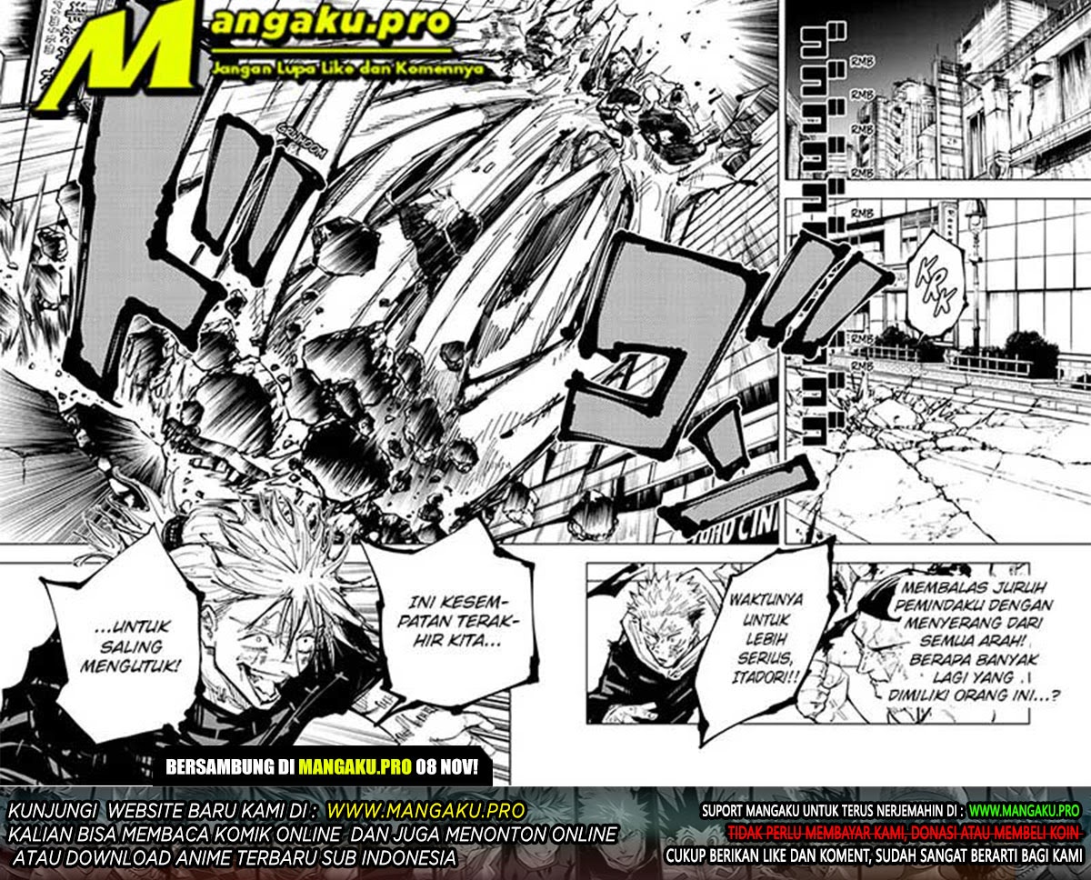 Jujutsu Kaisen — Chapter 128, halaman 17