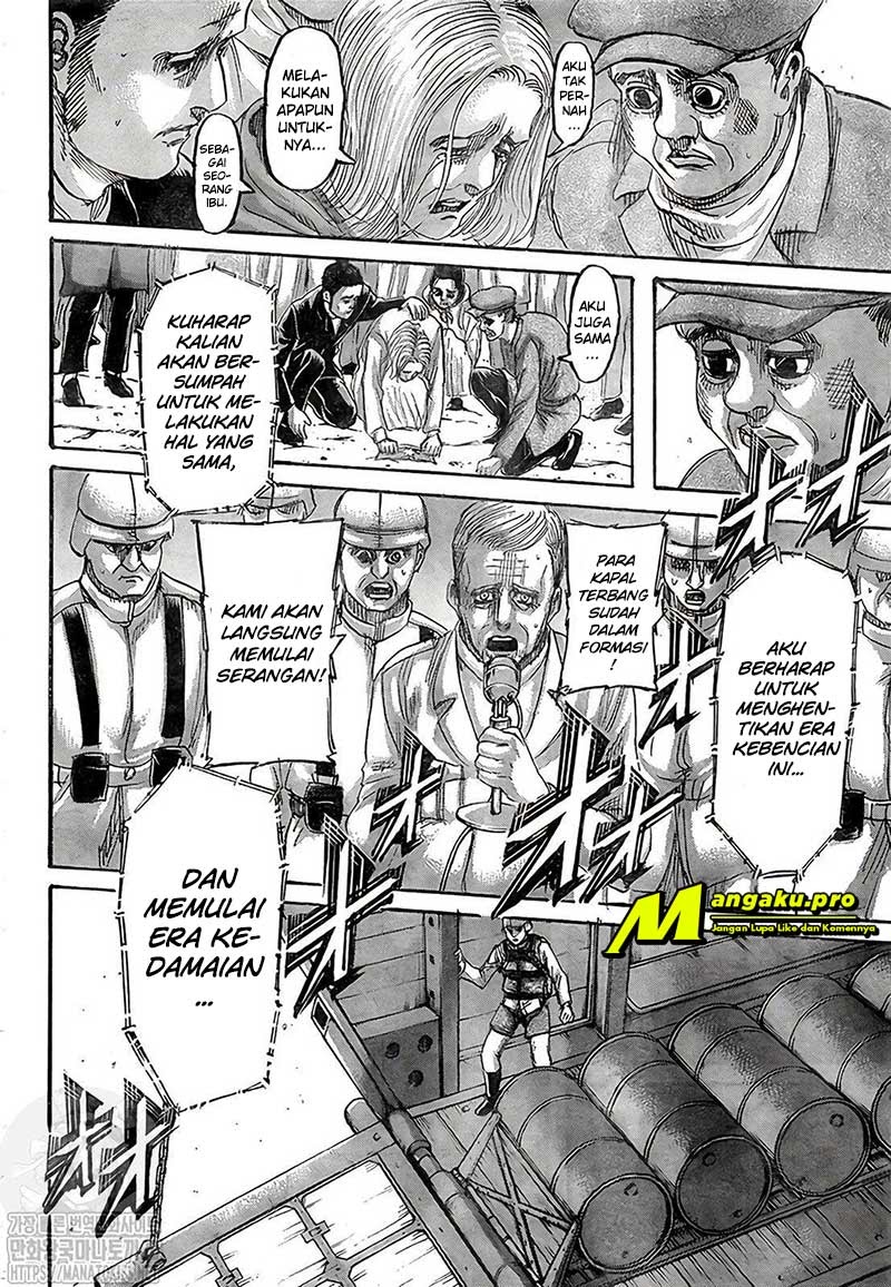 Shingeki no Kyojin — Chapter 134.1, halaman 16
