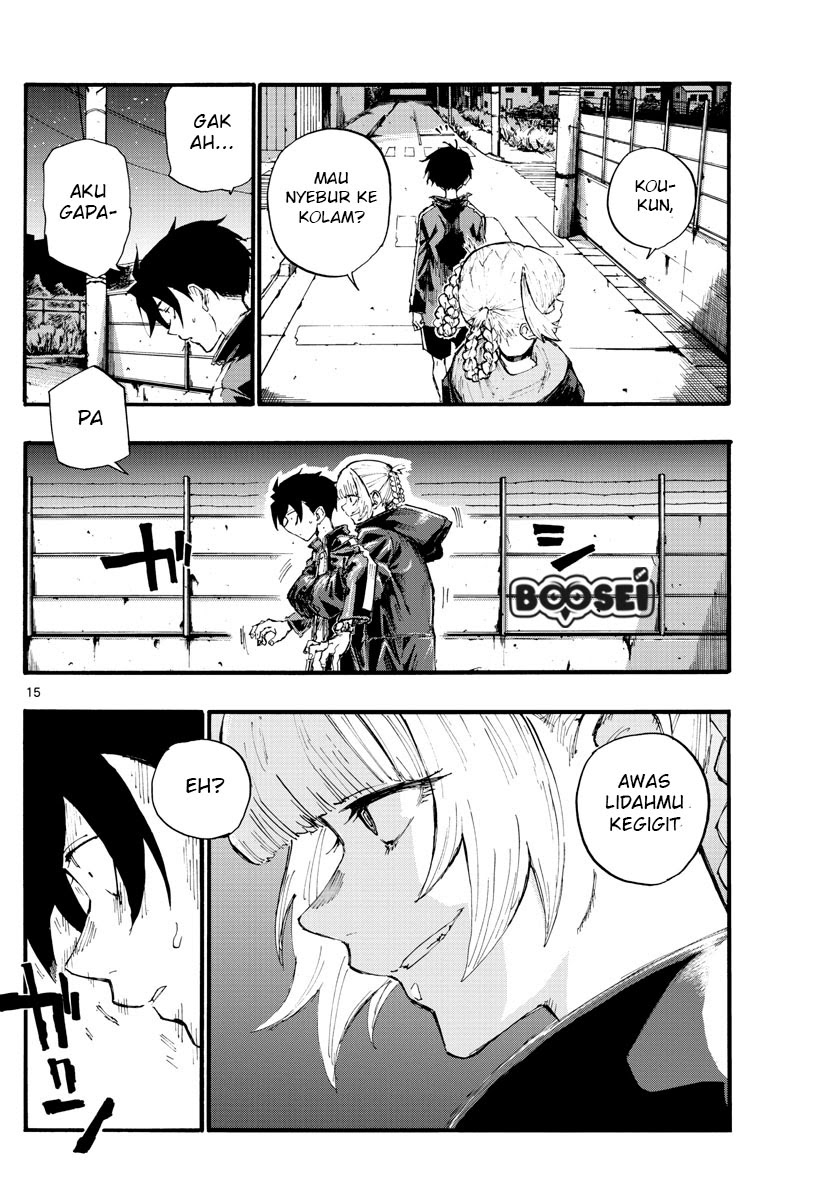 Yofukashi no Uta — Chapter 14, halaman 15
