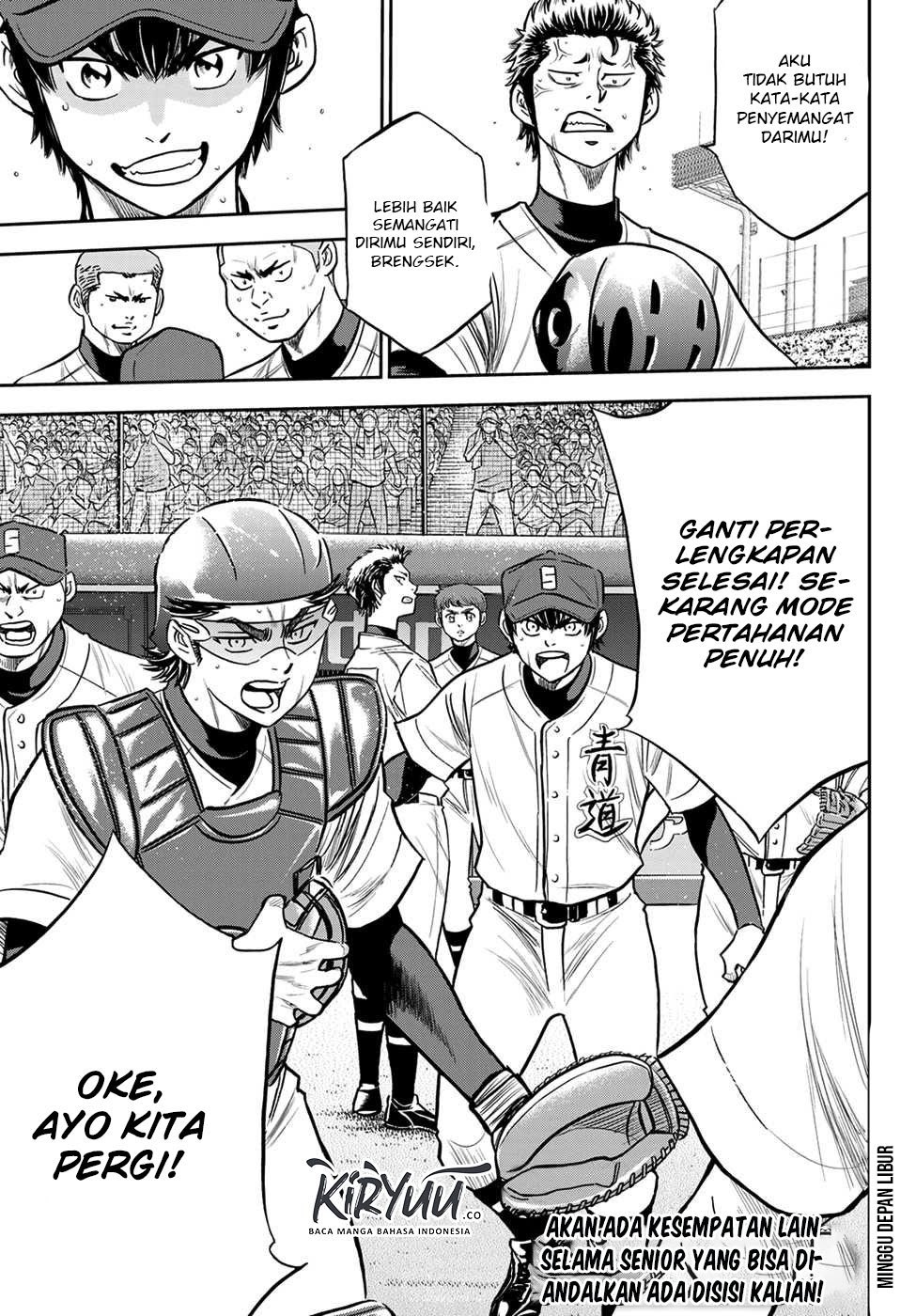 Diamond no Ace Act 2 — Chapter 232, halaman 20