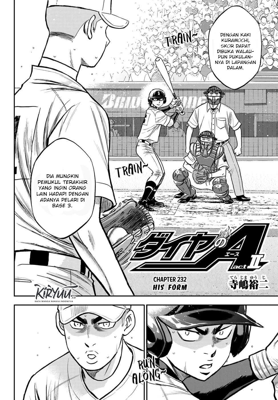 Diamond no Ace Act 2 — Chapter 232, halaman 3