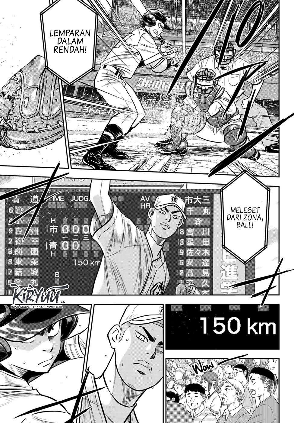 Diamond no Ace Act 2 — Chapter 232, halaman 8