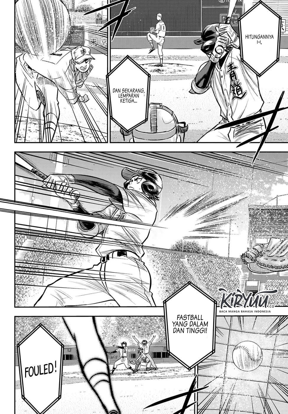 Diamond no Ace Act 2 — Chapter 232, halaman 9