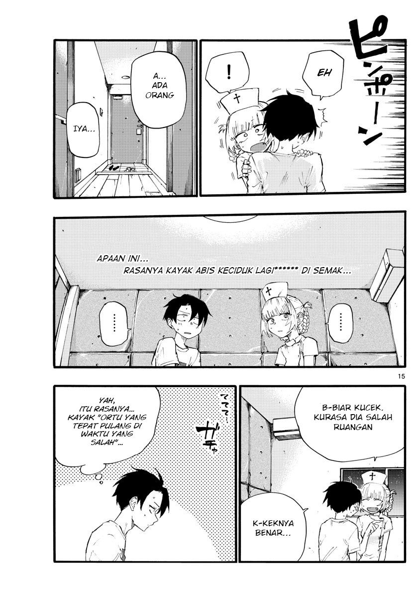 Yofukashi no Uta — Chapter 15, halaman 16