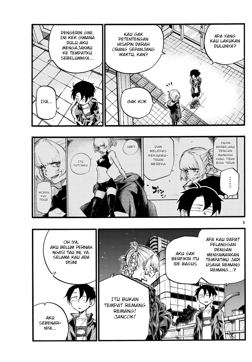 Yofukashi no Uta — Chapter 15, halaman 6