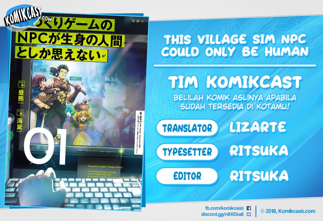 This Village Sim NPC Could Only Be Human — Chapter 9.2, halaman 1