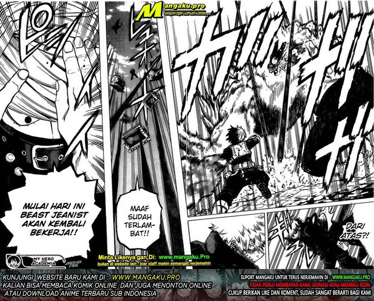 Boku no Hero Academia — Chapter 291, halaman 15