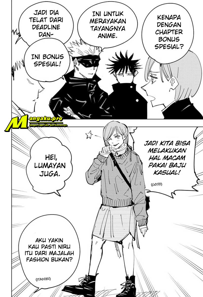 Jujutsu Kaisen — Chapter 129.5, halaman 3