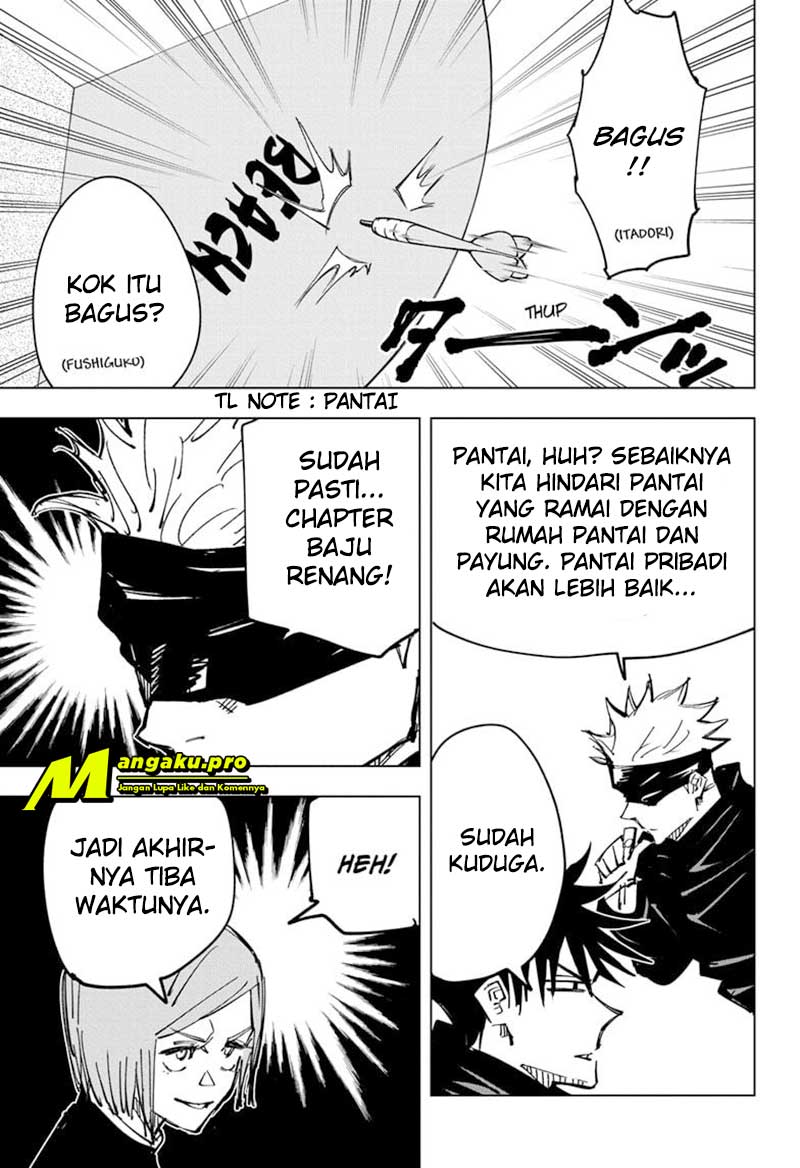 Jujutsu Kaisen — Chapter 129.5, halaman 9