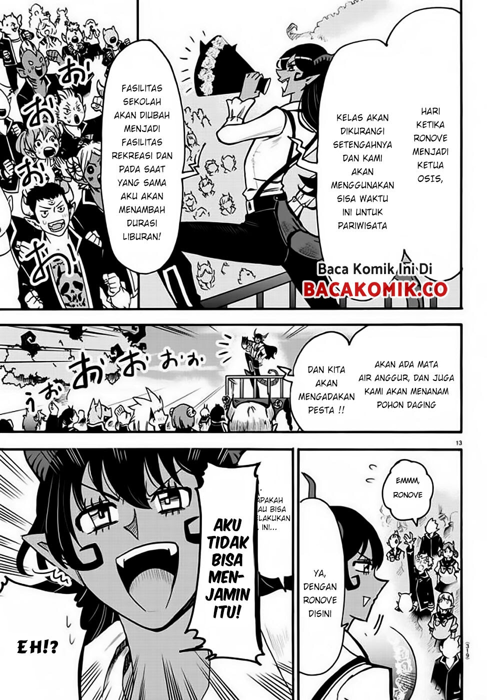 Mairimashita! Iruma-kun — Chapter 50, halaman 14