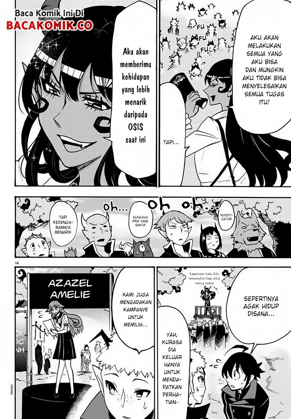 Mairimashita! Iruma-kun — Chapter 50, halaman 15