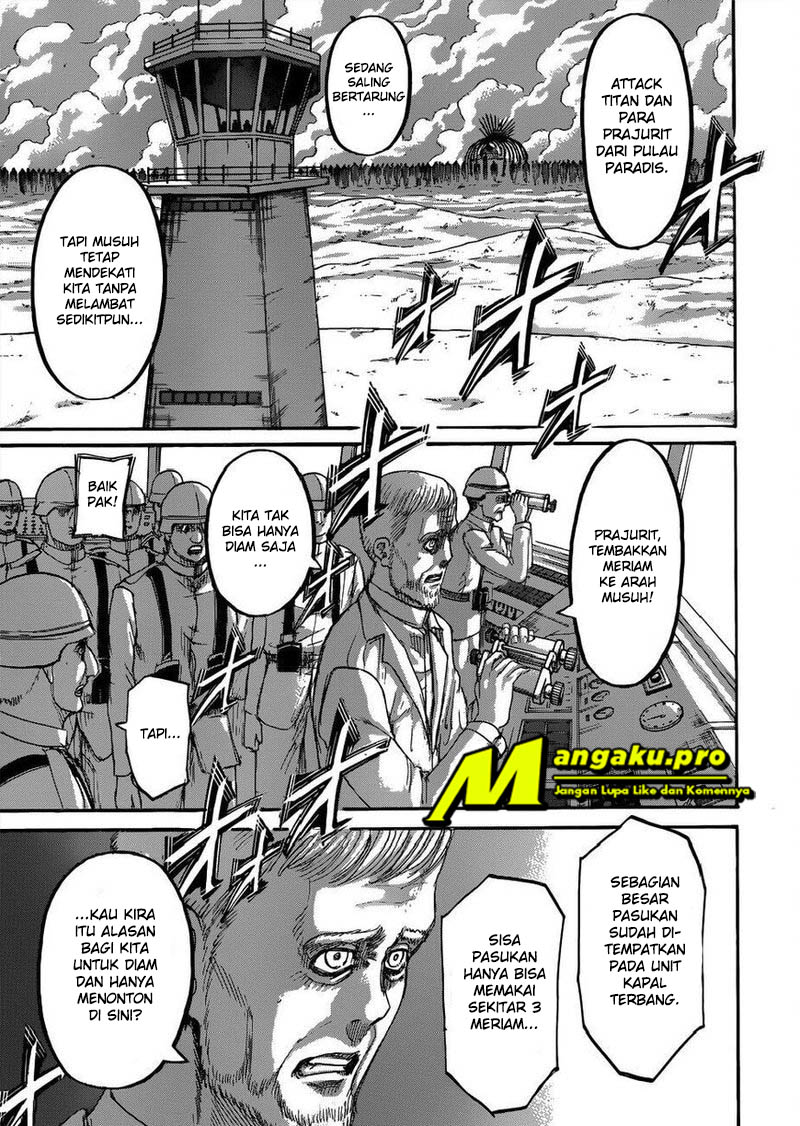 Shingeki no Kyojin — Chapter 135.1, halaman 11