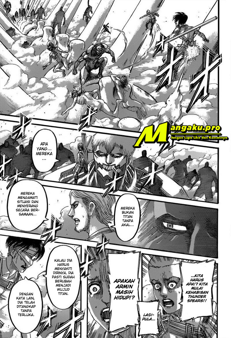 Shingeki no Kyojin — Chapter 135.1, halaman 15