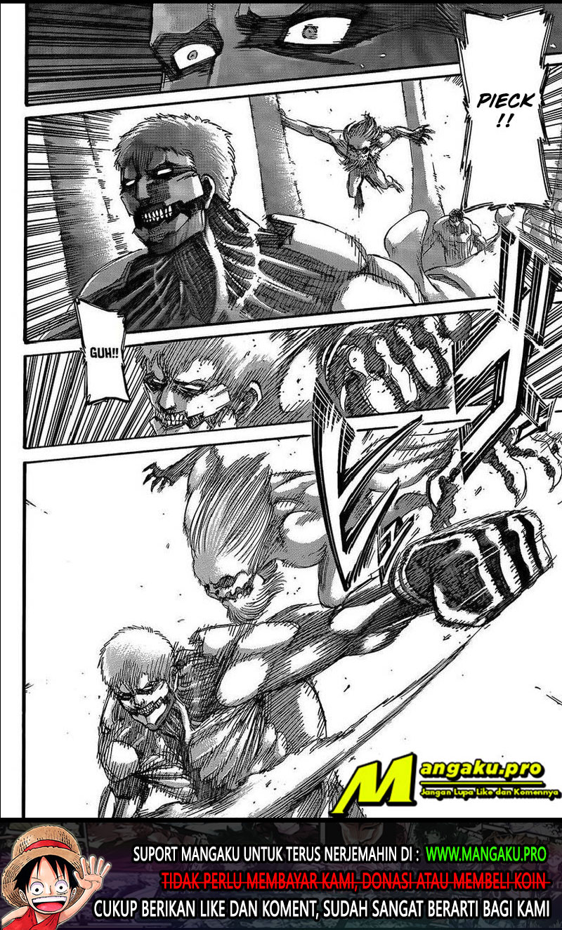 Shingeki no Kyojin — Chapter 135.1, halaman 22