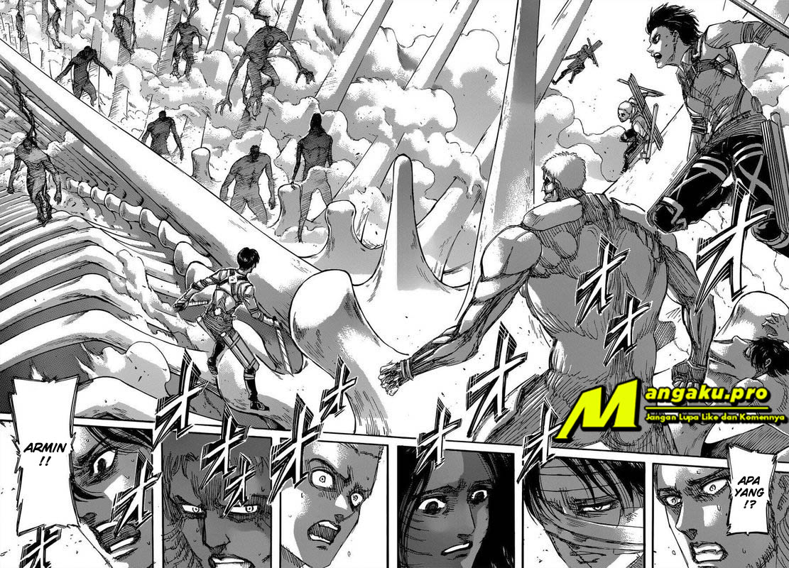 Shingeki no Kyojin — Chapter 135.1, halaman 9