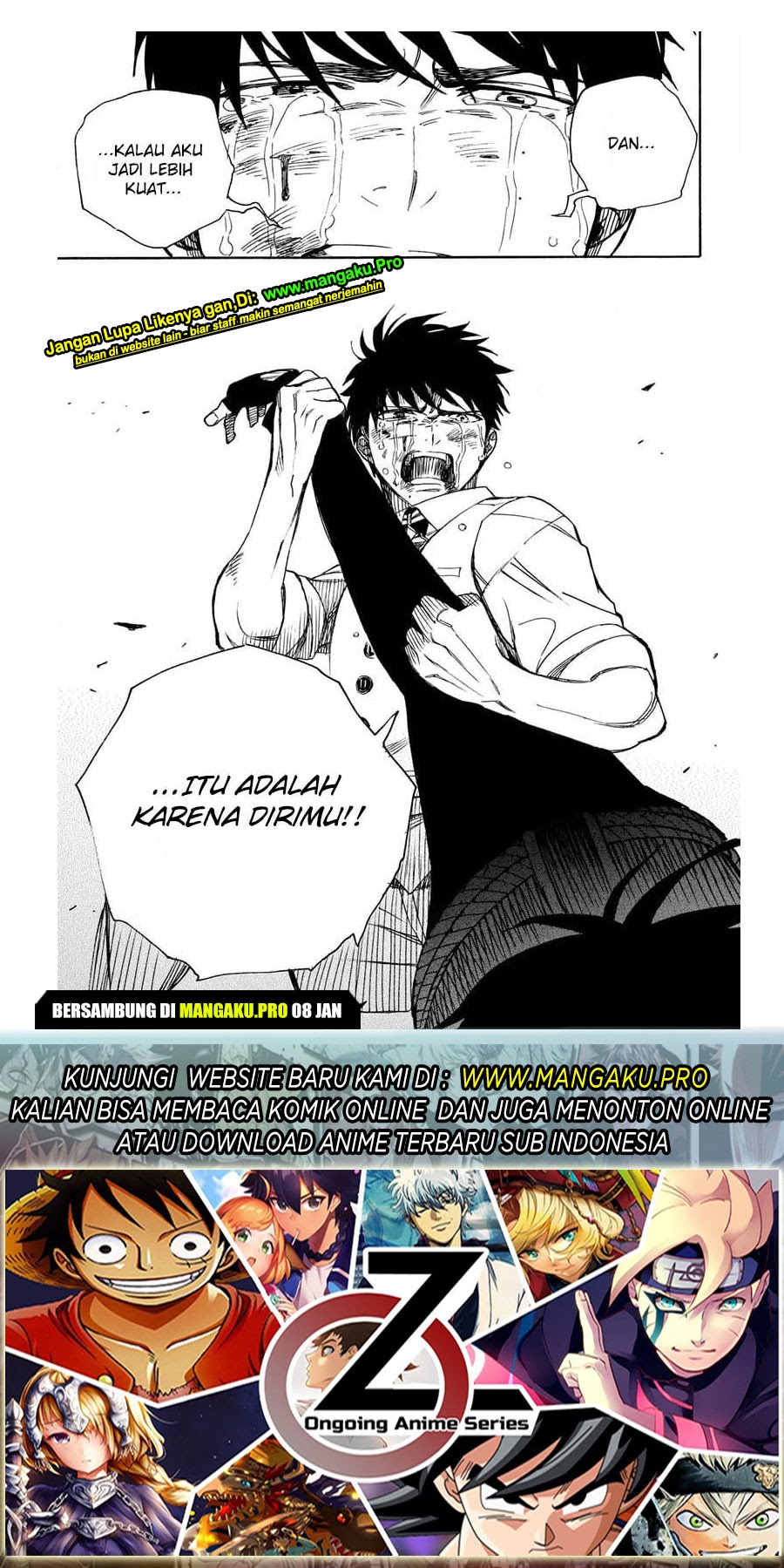 Ao no Exorcist — Chapter 127.2, halaman 19