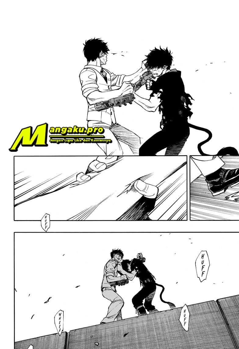 Ao no Exorcist — Chapter 127.2, halaman 8