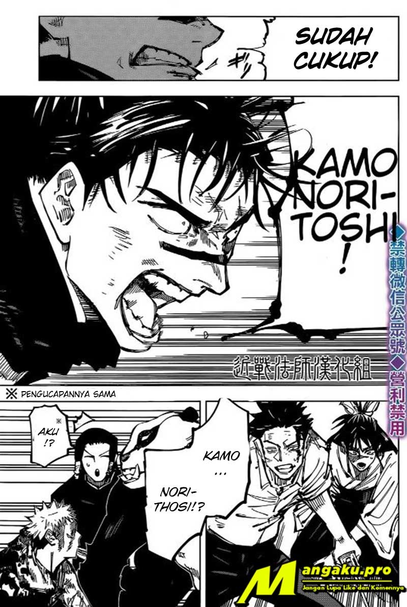 Jujutsu Kaisen — Chapter 134, halaman 16