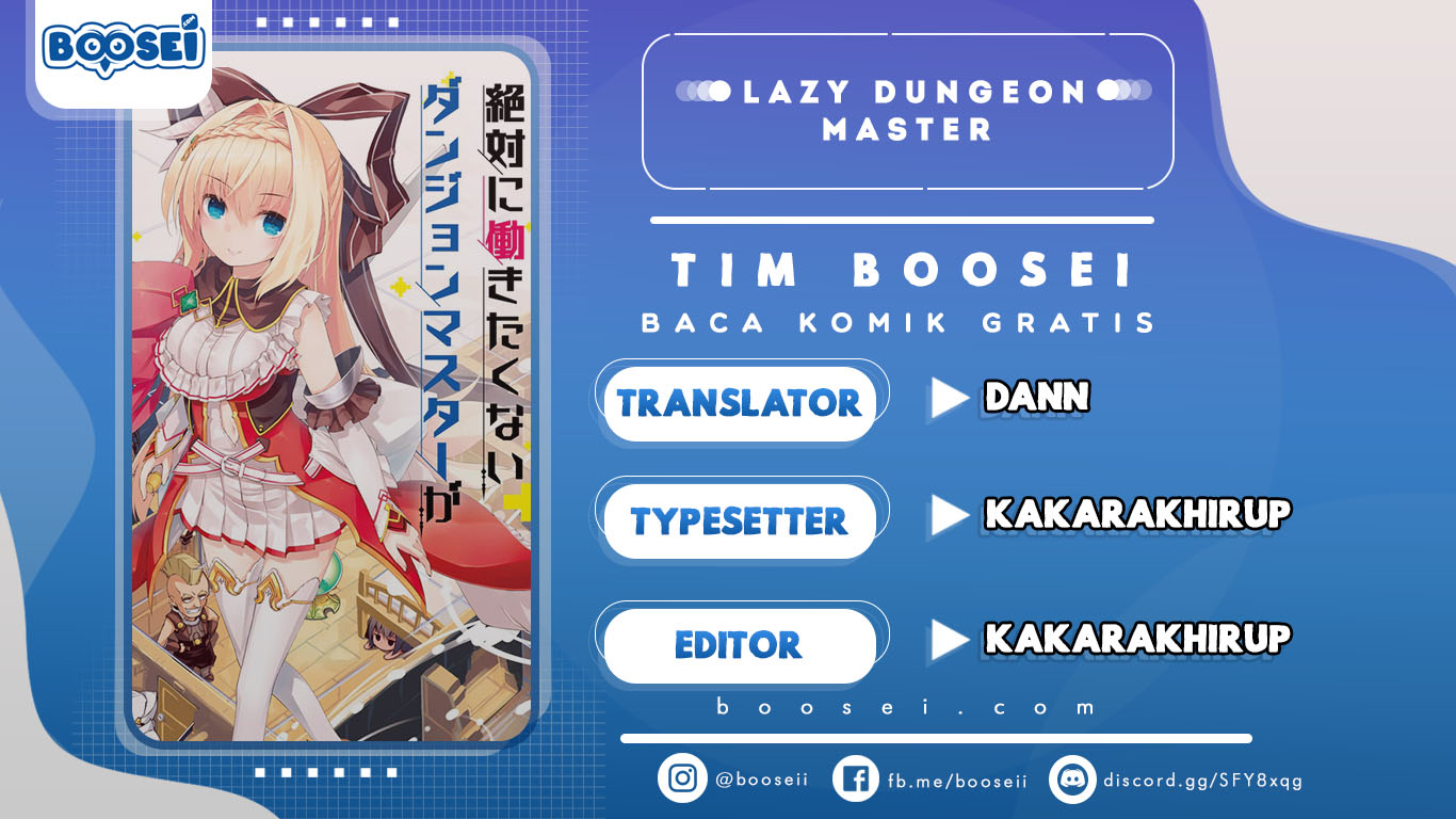 Zettai ni Hatarakitakunai Dungeon Master ga Damin wo Musaboru made — Chapter 10, halaman 1