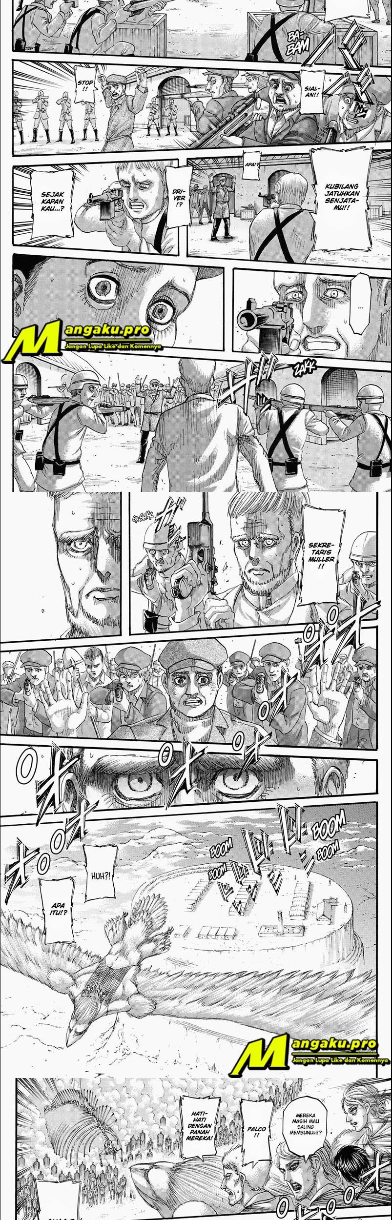 Shingeki no Kyojin — Chapter 136.1, halaman 8