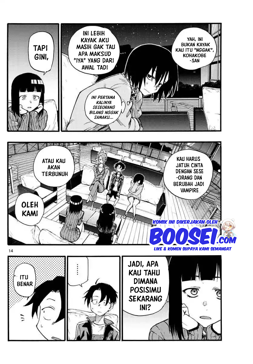 Yofukashi no Uta — Chapter 21, halaman 17
