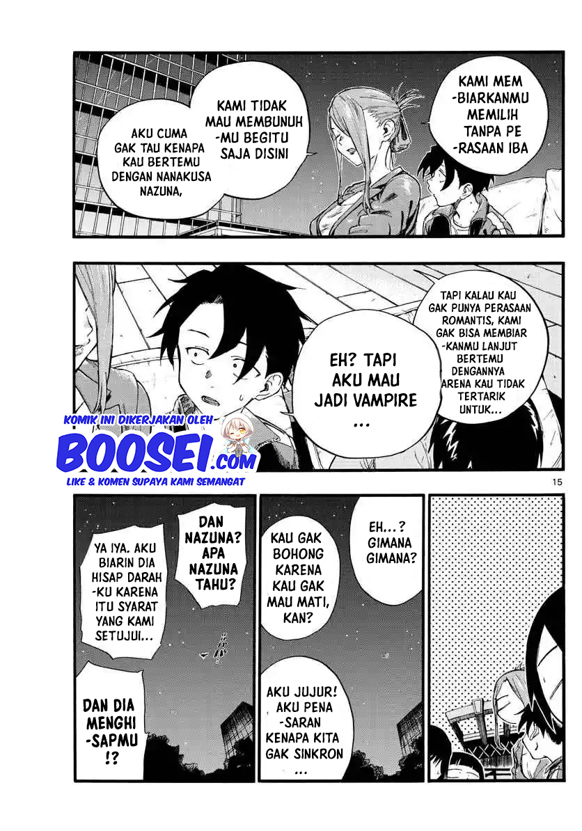 Yofukashi no Uta — Chapter 21, halaman 18