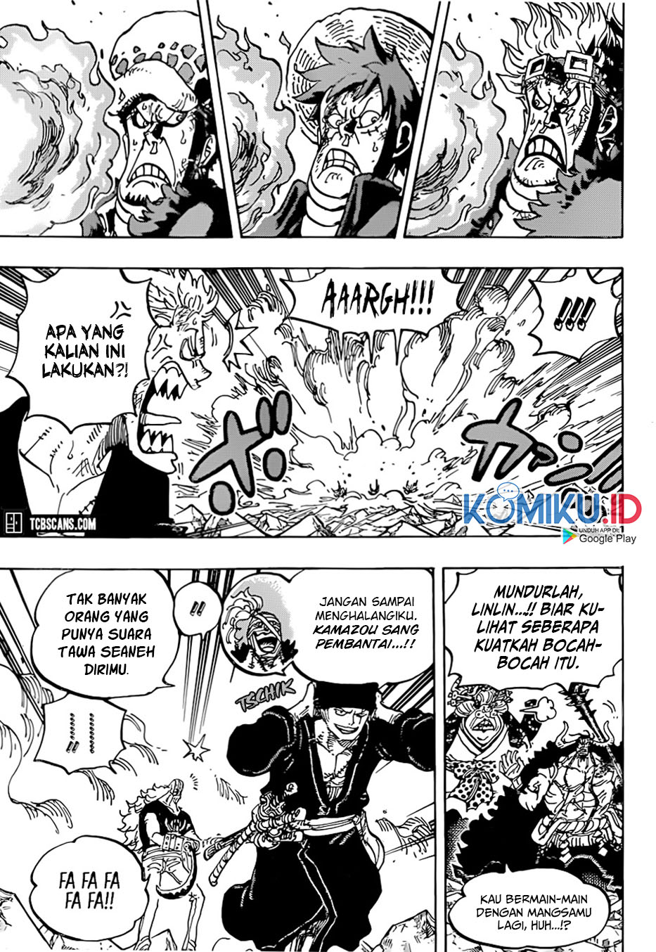 One Piece — Chapter 1001, halaman 11