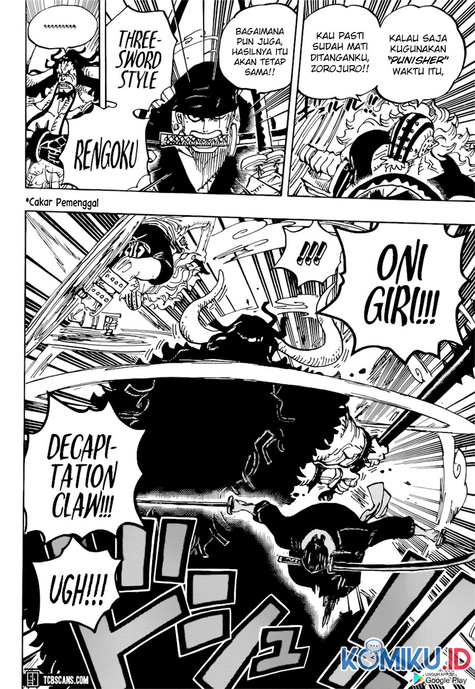 One Piece — Chapter 1001, halaman 12