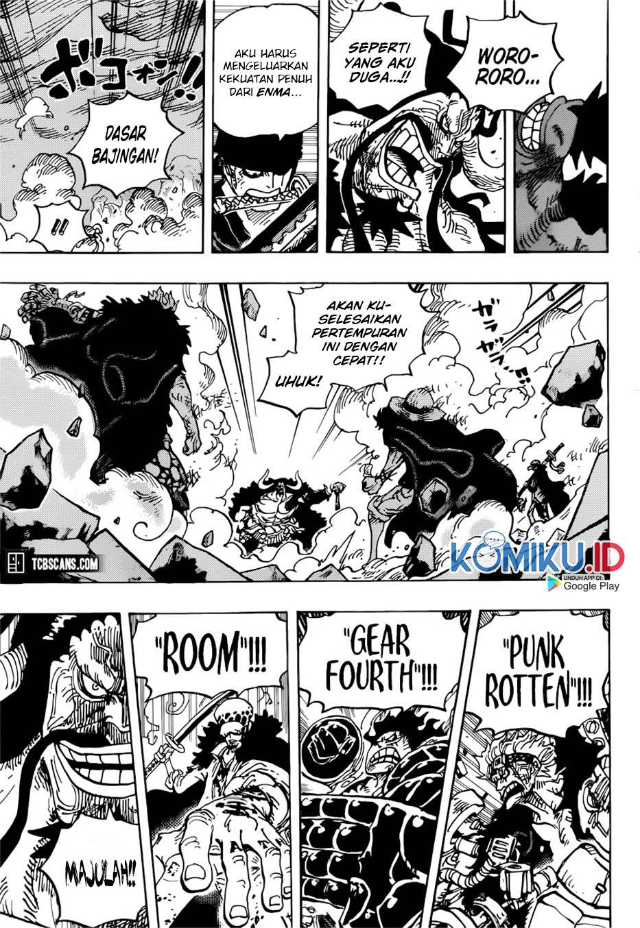 One Piece — Chapter 1001, halaman 13