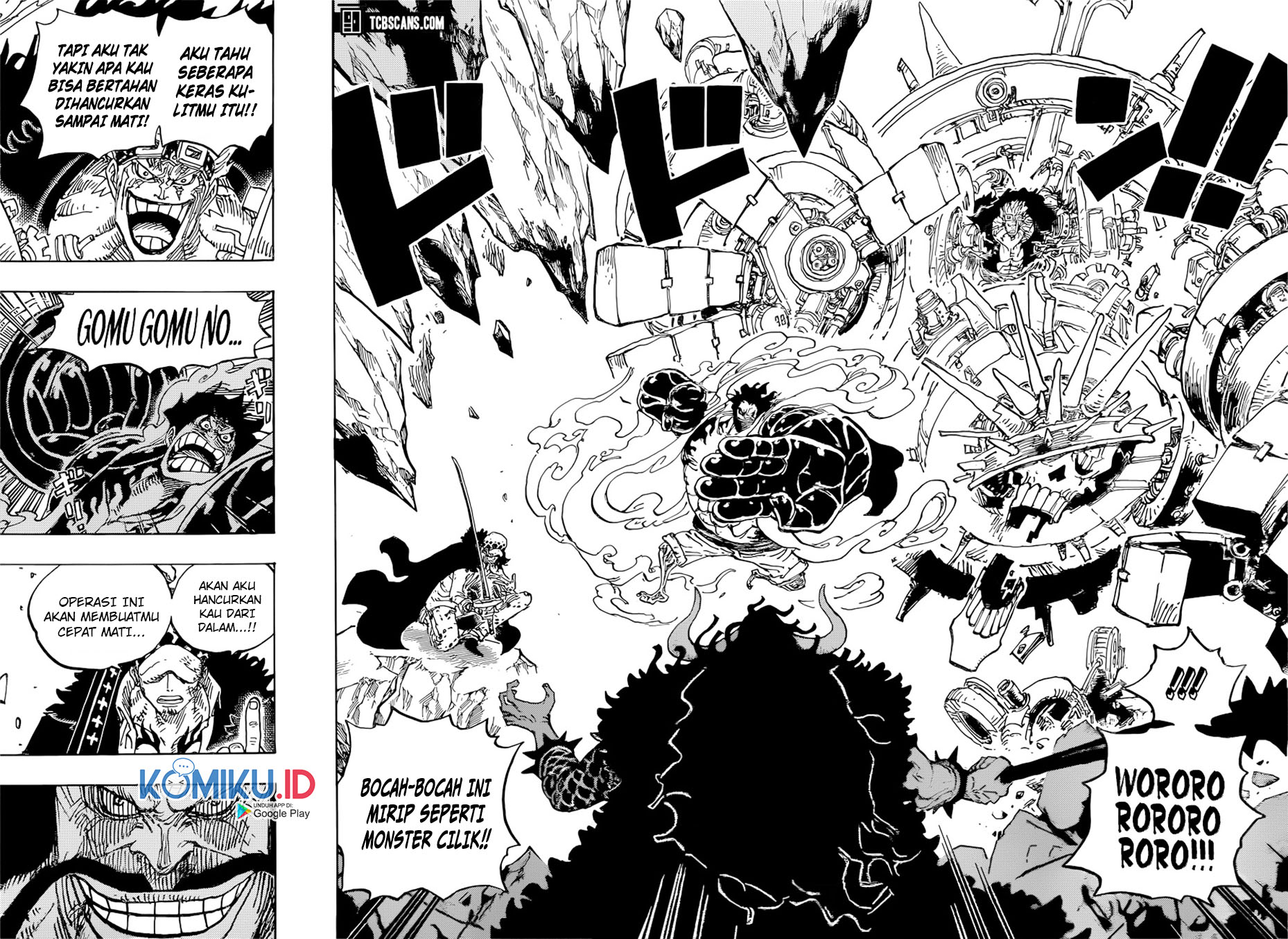 One Piece — Chapter 1001, halaman 14