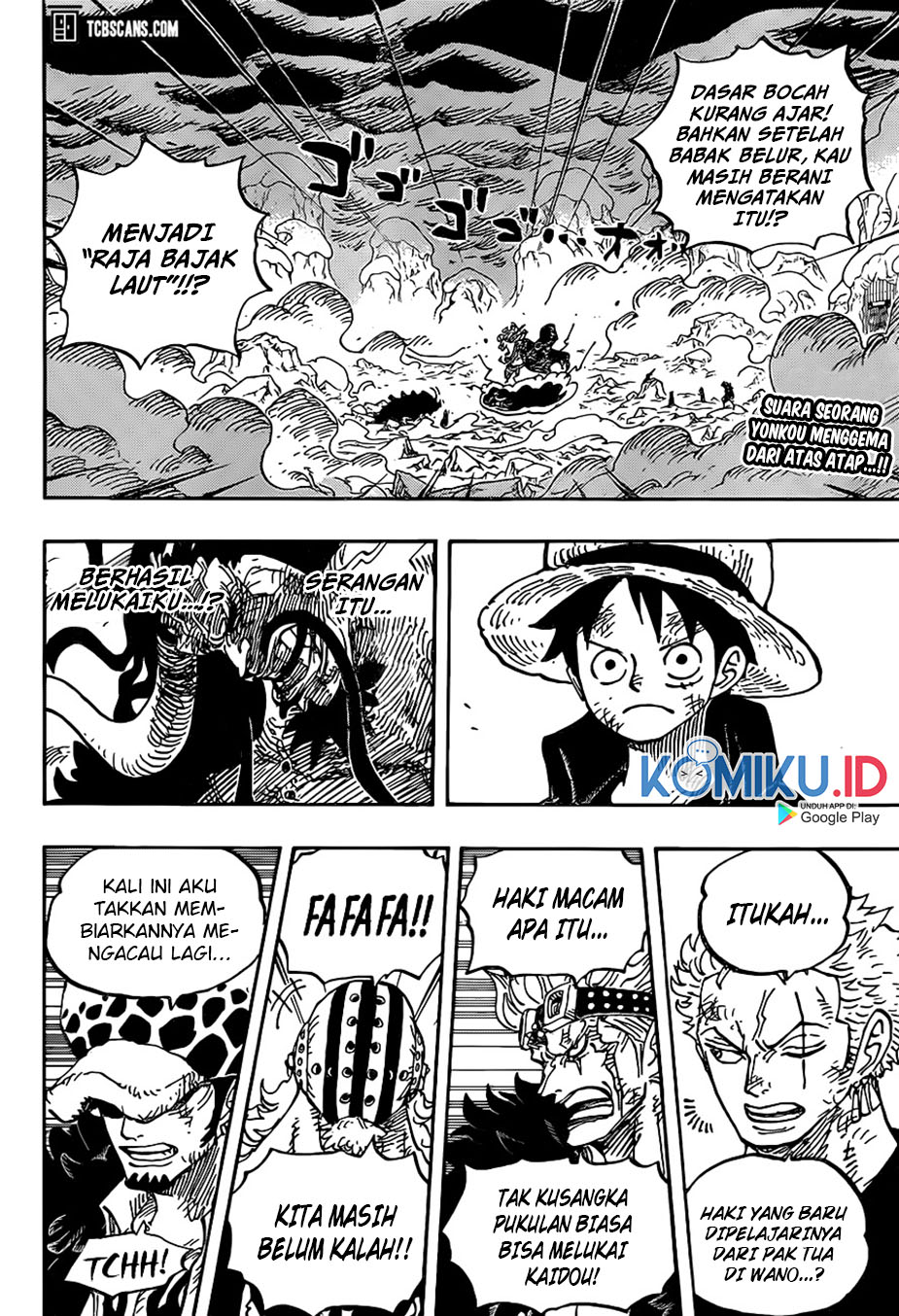 One Piece — Chapter 1001, halaman 4