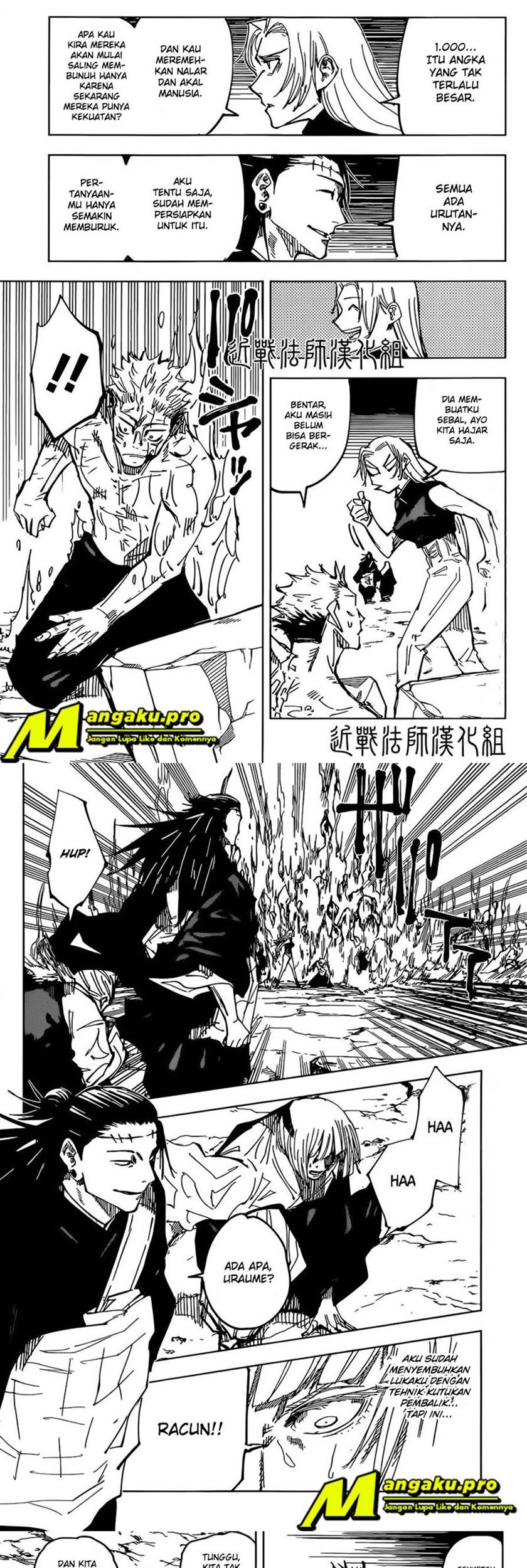Jujutsu Kaisen — Chapter 136, halaman 8