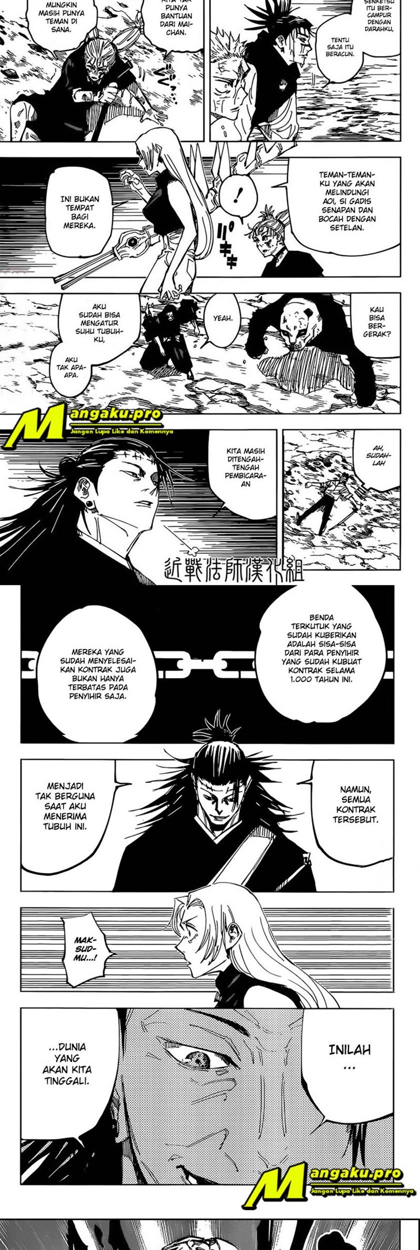 Jujutsu Kaisen — Chapter 136, halaman 9