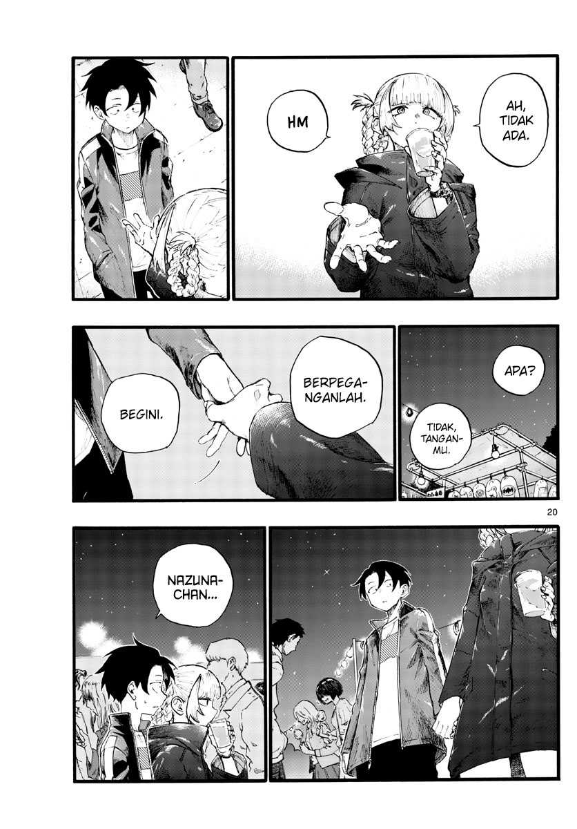 Yofukashi no Uta — Chapter 25, halaman 22