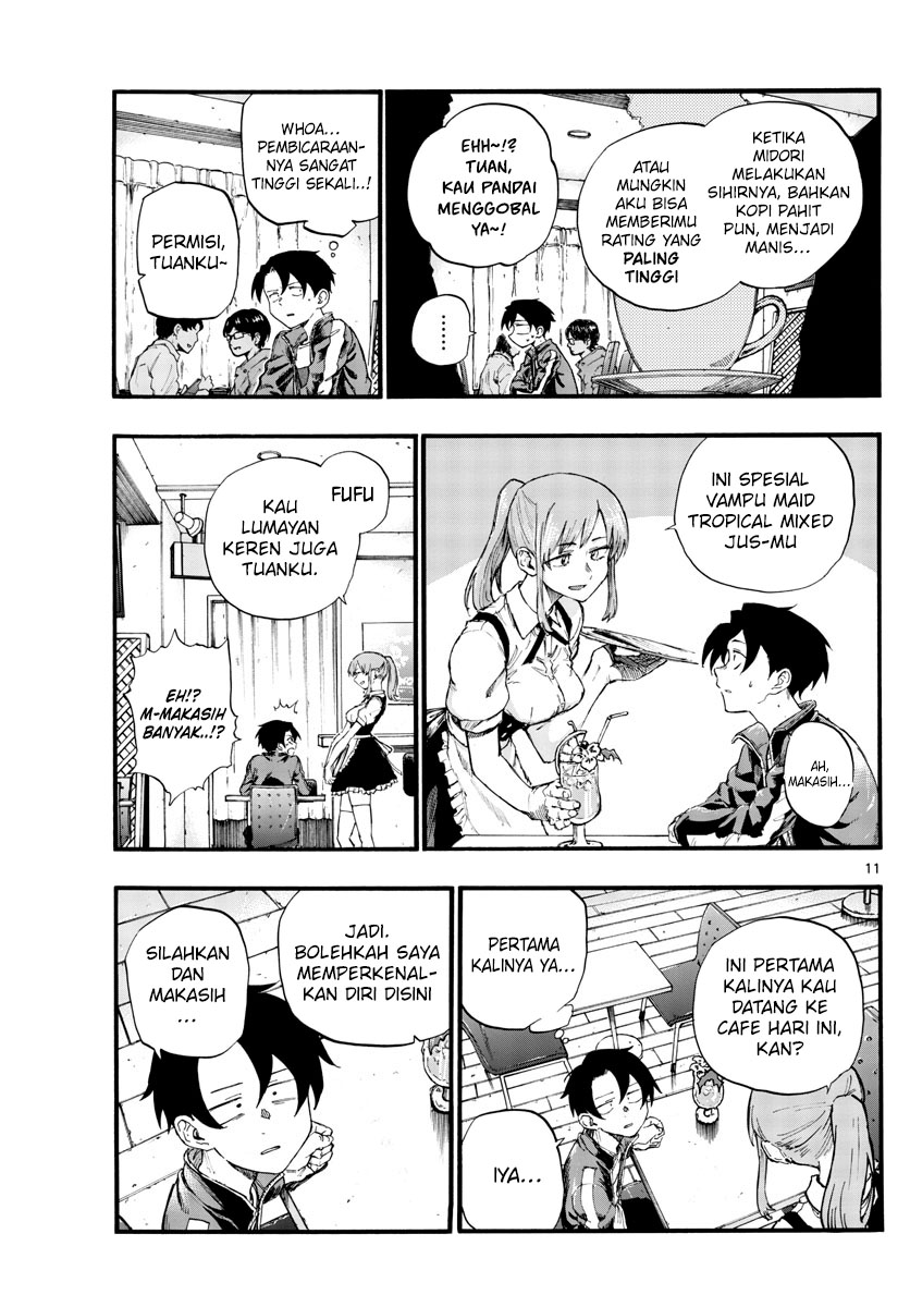 Yofukashi no Uta — Chapter 31, halaman 14