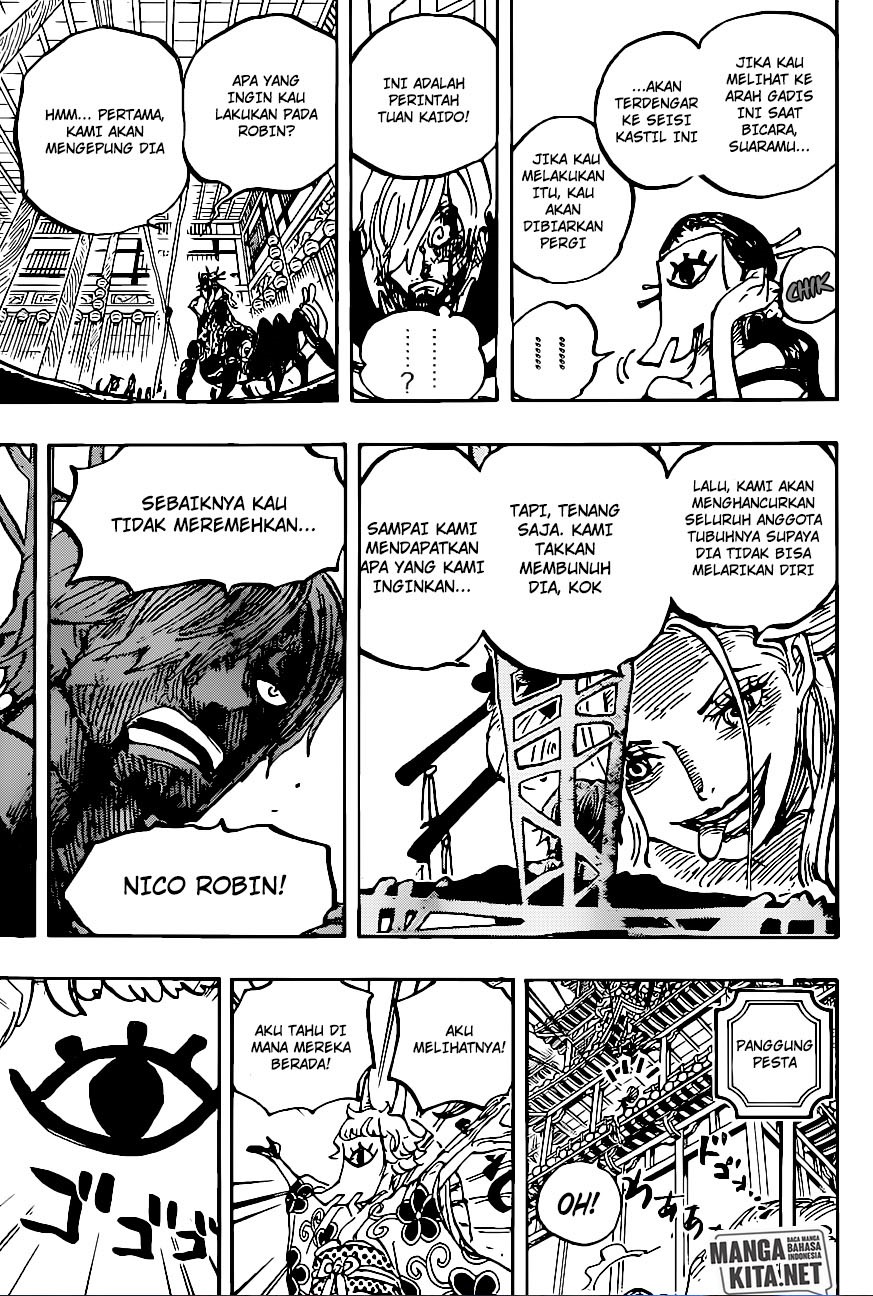 One Piece — Chapter 1004, halaman 14