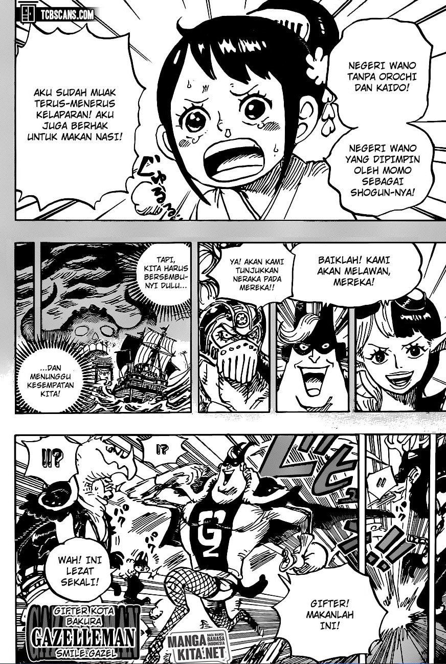 One Piece — Chapter 1004, halaman 4