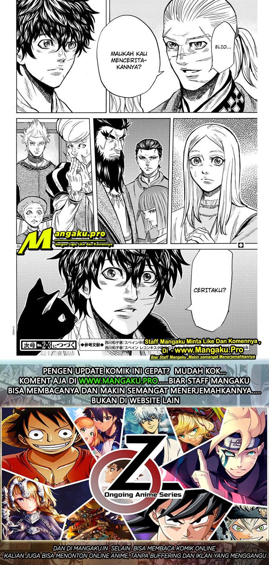 Toubousha Elio — Chapter 19, halaman 22