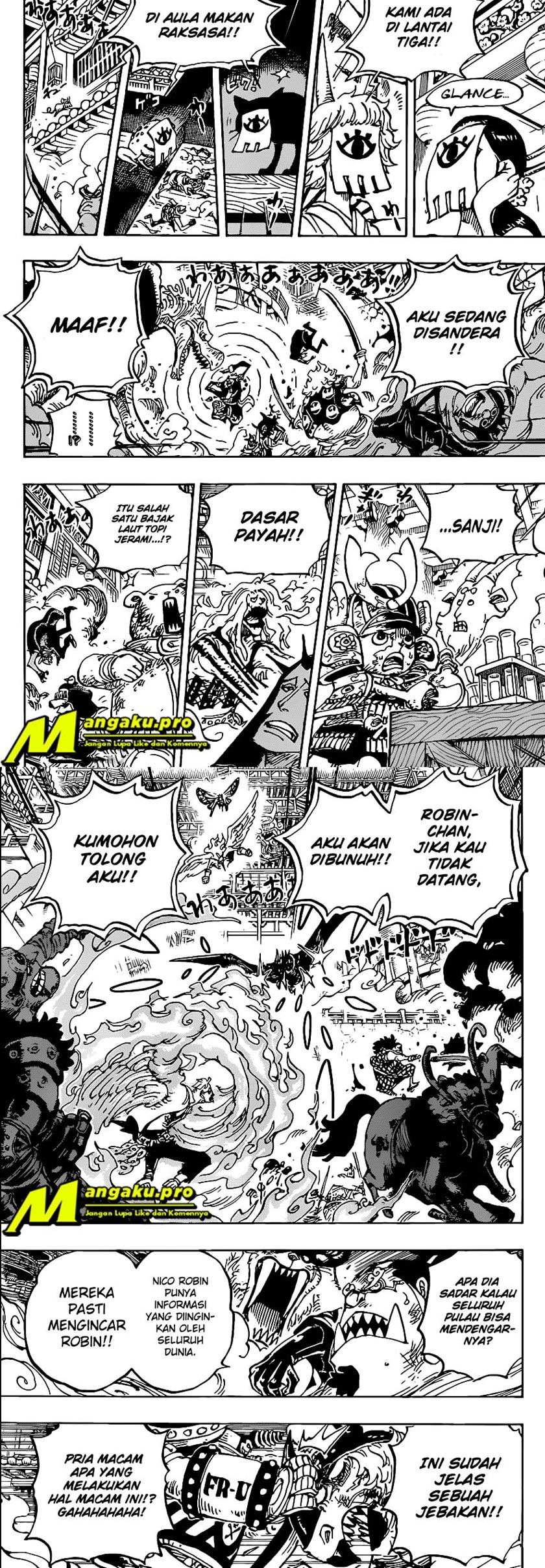 One Piece — Chapter 1005, halaman 4