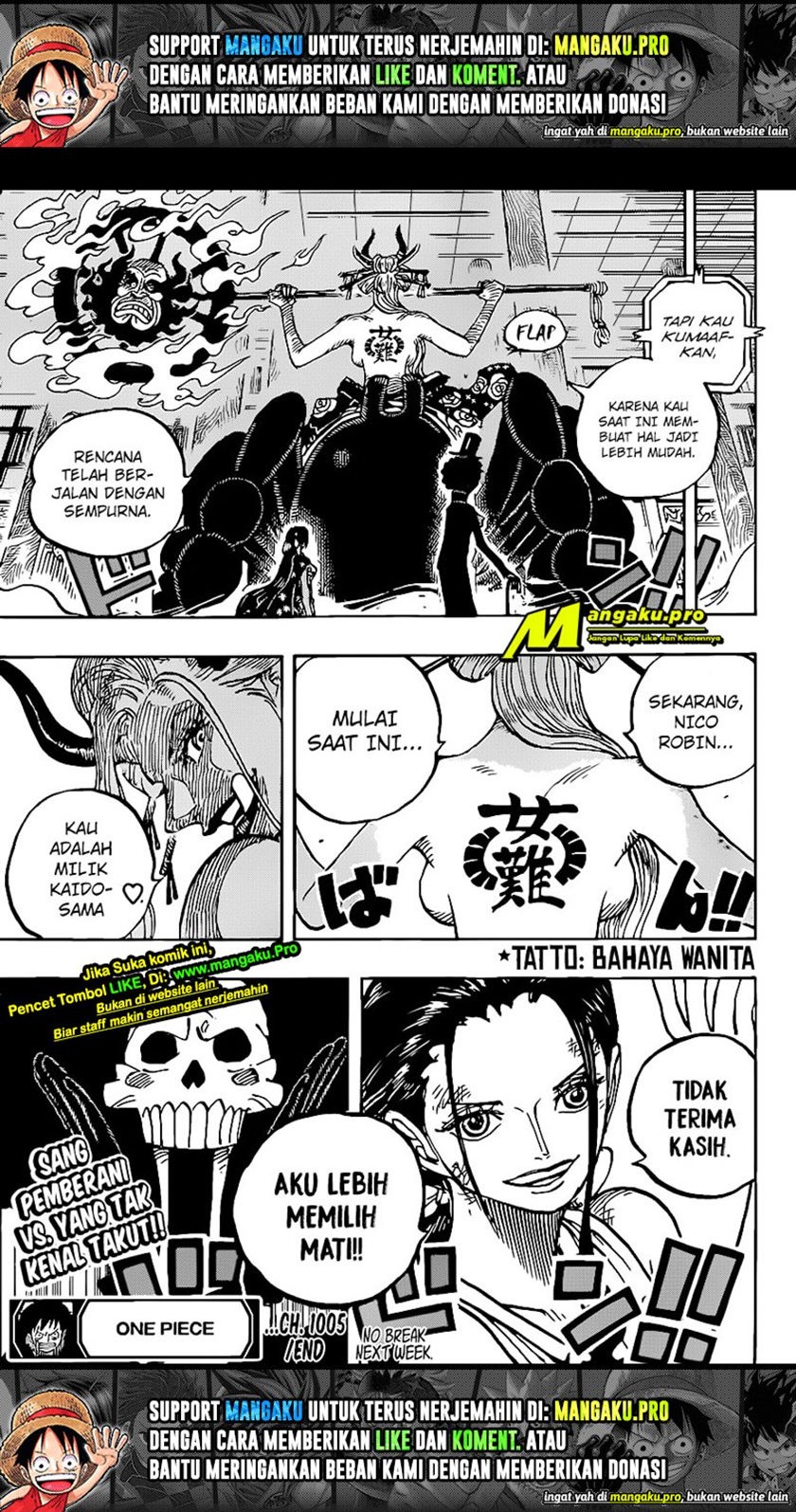 One Piece — Chapter 1005, halaman 9