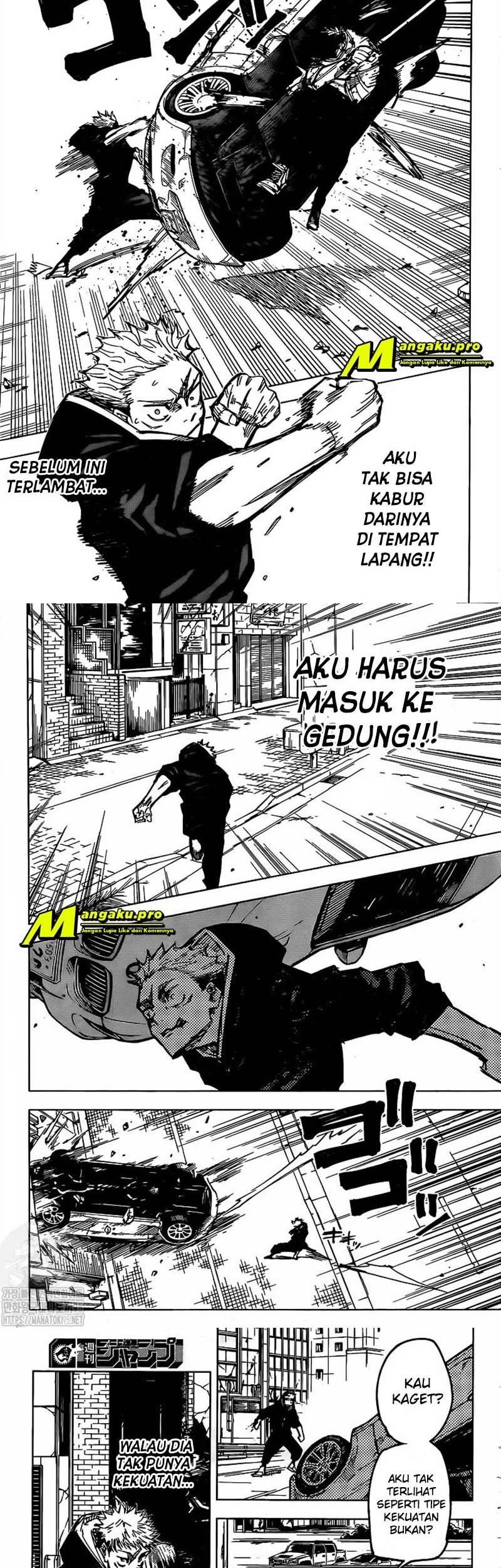 Jujutsu Kaisen — Chapter 140, halaman 8