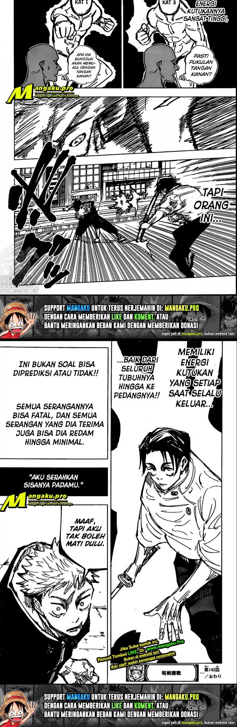 Jujutsu Kaisen — Chapter 140, halaman 11