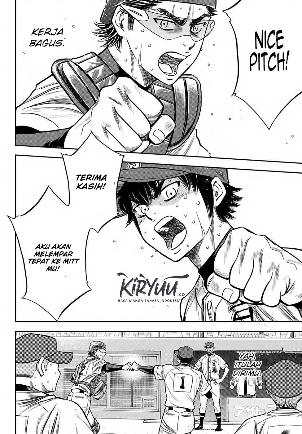 Diamond no Ace Act 2 — Chapter 240, halaman 14