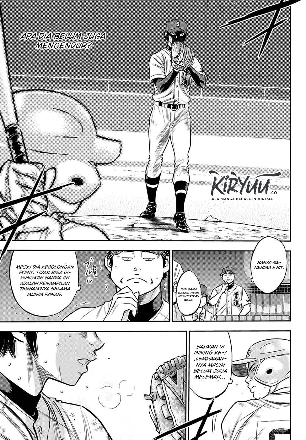 Diamond no Ace Act 2 — Chapter 240, halaman 7