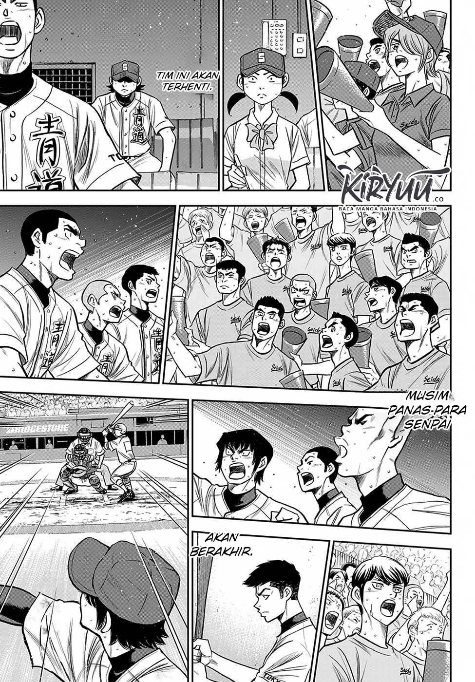 Diamond no Ace Act 2 — Chapter 240, halaman 9