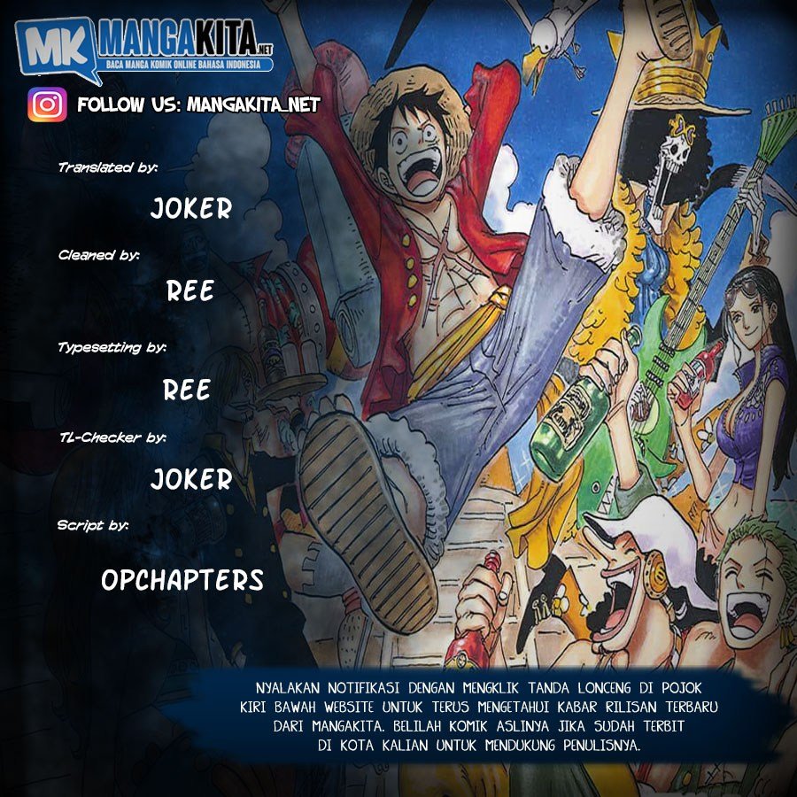 One Piece — Chapter 1006, halaman 1
