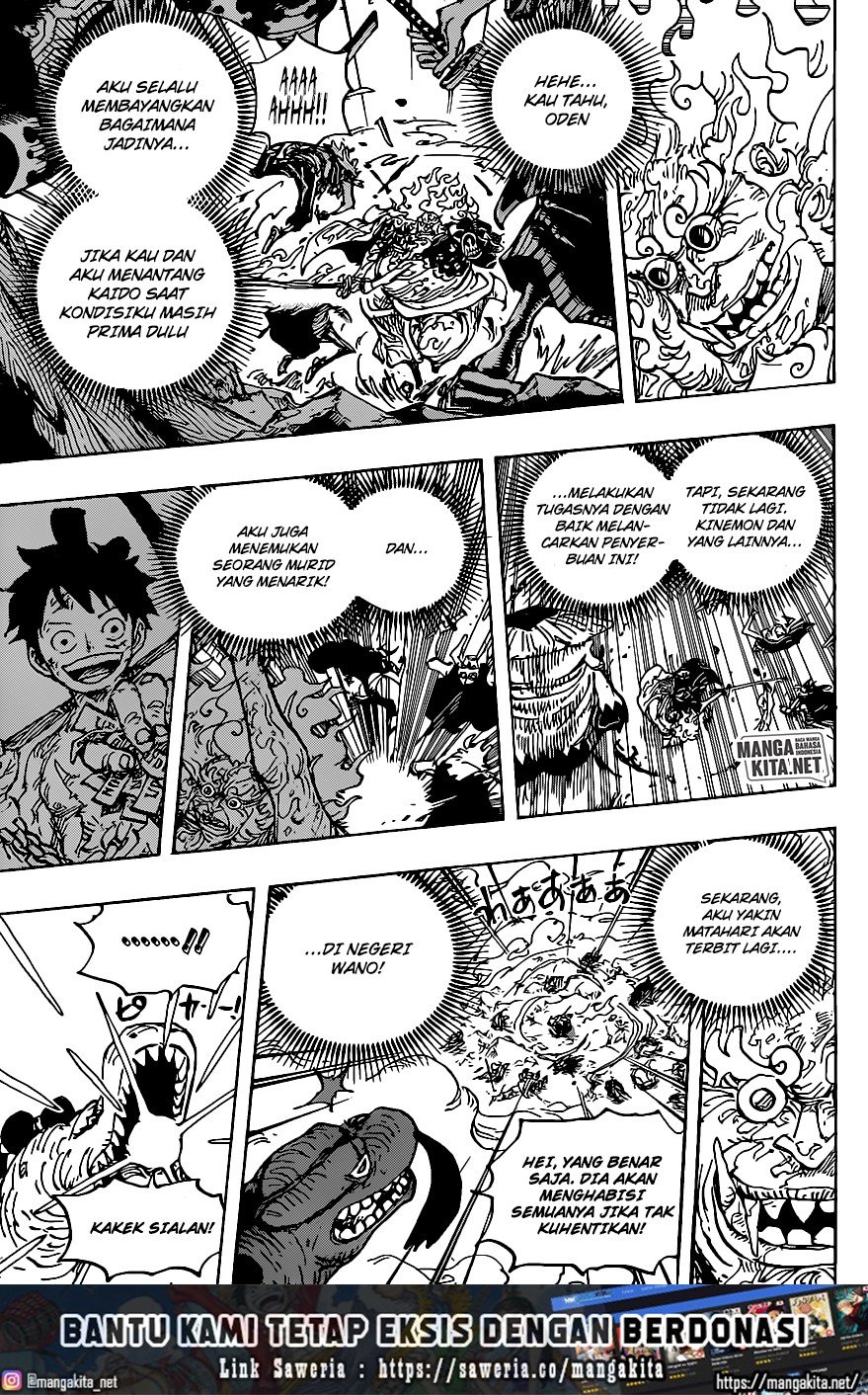One Piece — Chapter 1006, halaman 14